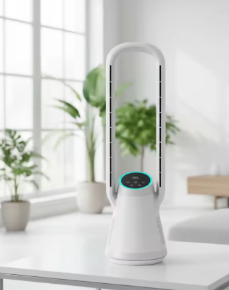 羽根のない扇風機のメリットは何ですか？