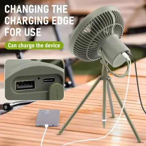 屋外用ミニハンドヘルド充電式冷却ポータブルファン