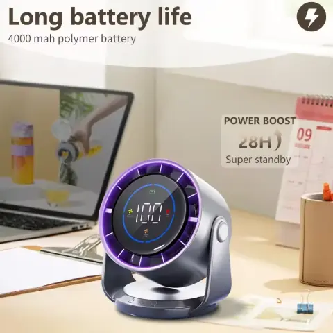 ミニUSBファンハンド電子卓上フロアファン